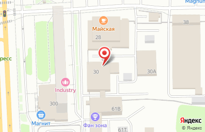 Торговая компания Брисинг на Майской улице на карте