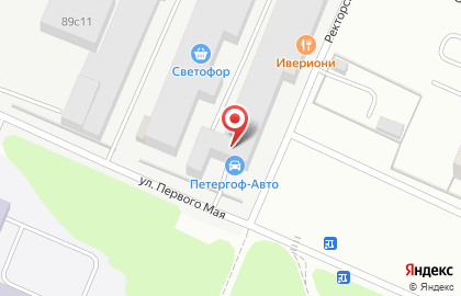 Петергоф-Авто на карте