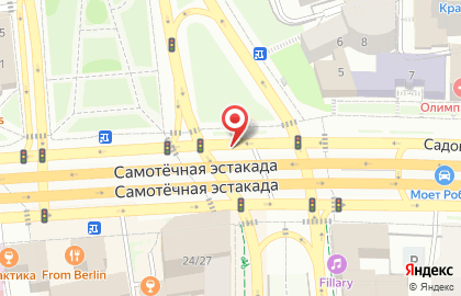 Парковка Гормост на Цветном бульваре на карте