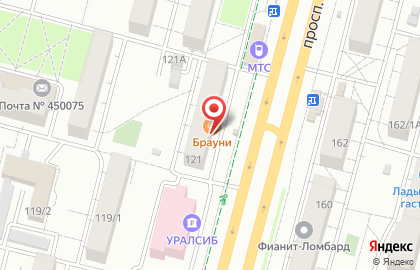Книжный магазин Планета в Уфе на карте