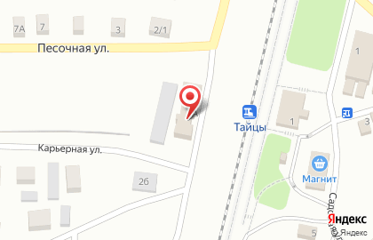 Фирменный магазин-склад Фрамир на Карьерной улице на карте