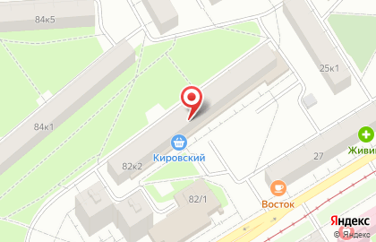 Спортивный клуб Академия спорта на улице Старых Большевиков на карте