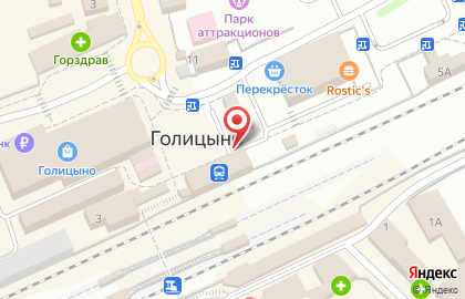 Линейный отдел МВД России на железнодорожной станции Голицыно на карте