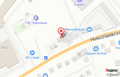 Тулпар на Николаевском шоссе на карте