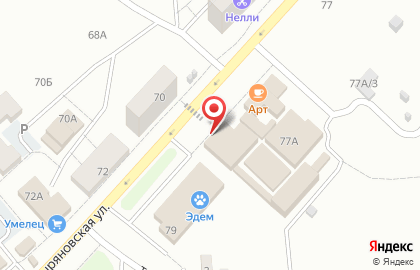 Магазин овощей и фруктов в Орджоникидзевском районе на карте