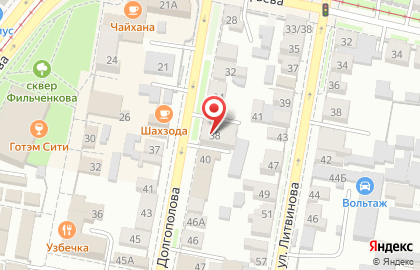 Национальный книжный центр на улице Долгополова на карте