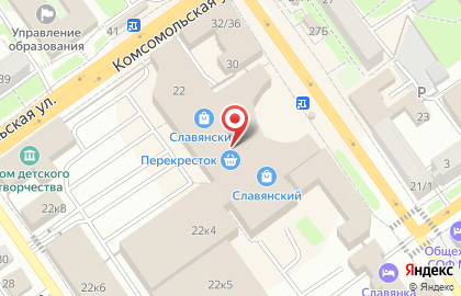 Барбершоп Level на улице Ленина, 22 на карте