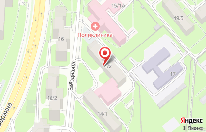 Косметическая компания Oriflame на Звёздной улице на карте