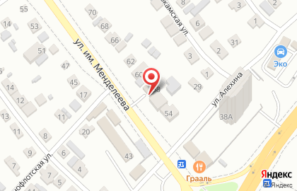 Магазин автозапчастей Forsage в Краснооктябрьском районе на карте