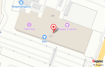 Строящиеся объекты, ООО Клуб Страйк на карте