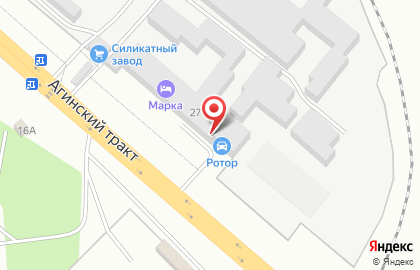 Гостиница Марка на карте