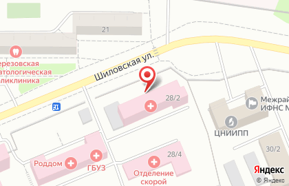 Орто-Практика на Шиловской улице на карте