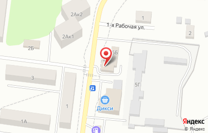 Магазин фастфудной продукции на улице Орджоникидзе на карте