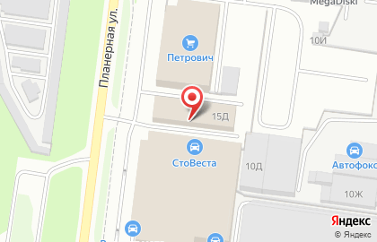 Торгово-сервисный центр Хоттабыч-Авто в Приморском районе на карте