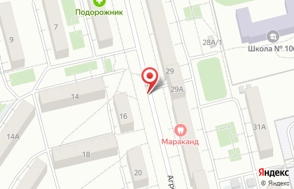 Автоспорт на Агрономической улице на карте