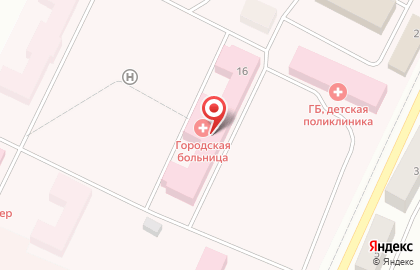 Красноуральская городская больница на карте