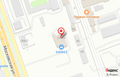 КамАЗ центр на Московской улице на карте