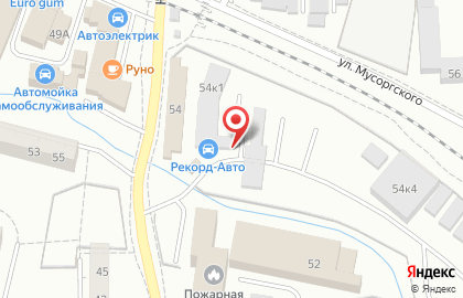 Автоцентр Рекорд-Авто на Нарвской улице на карте