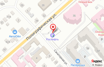 Роснефть в Саратове на карте