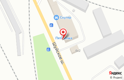 Супермаркет Пятёрочка в Петрозаводске на карте