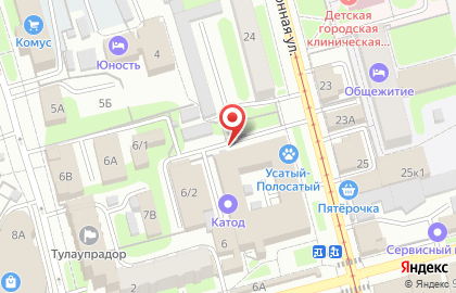 Служба доставки роллов Сушки Палки на карте