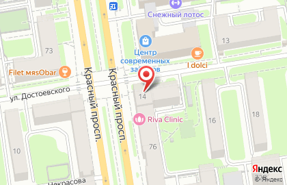 Modno на улице Достоевского на карте