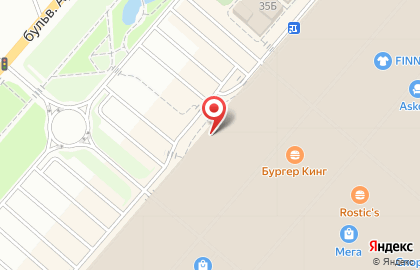 Служба доставки готовых блюд Суши Терра в Кировском районе на карте