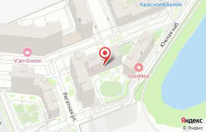 Салон красоты Sахар на Регатной улице на карте