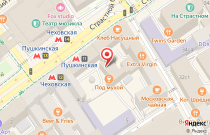 Централизованная Библиотечная Система Центрального Административного Округа на карте