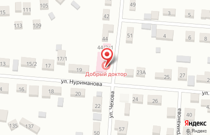 Клиника Добрый доктор на улице Чехова на карте