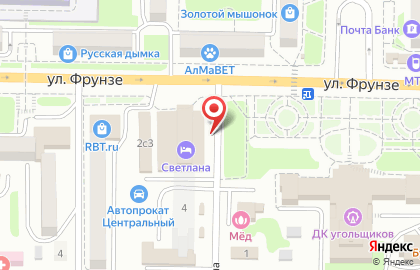 Сеть магазинов СПЕКТР ТЕХНИКИ на улице Пушкина на карте