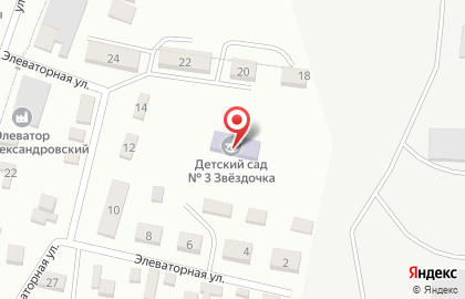 Детский сад №3 Звездочка на карте