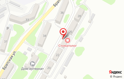 Клиника Стоматолог на улице Пархоменко на карте