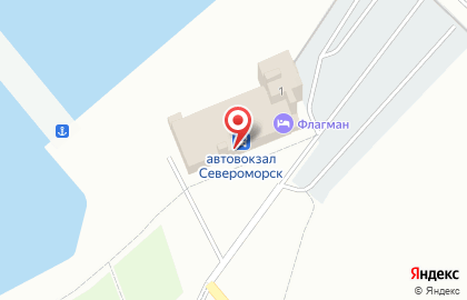 Парикмахерская Красотка в Североморске на карте