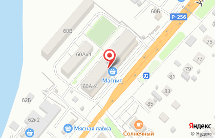Супермаркет Пятерочка в Горно-Алтайске на карте