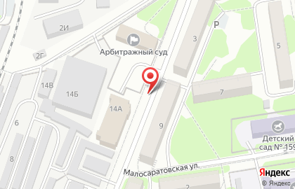 ООО Бахус на Железнодорожной улице на карте