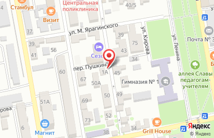 Кабинет адвоката Асиева К.Ю. на карте
