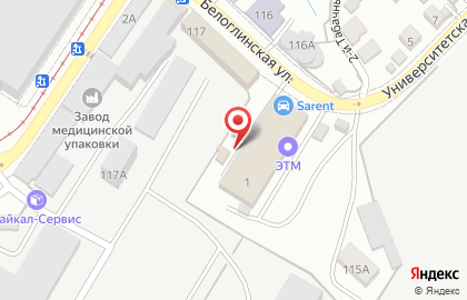 Многопрофильная фирма Аура на карте