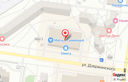 XS на улице Дзержинского на карте