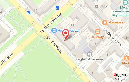 Салон красоты ЛакМусс на проспекте Ленина на карте