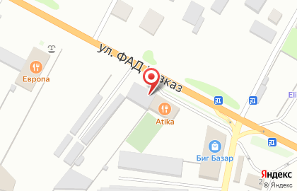 Автомойка Сабур на карте