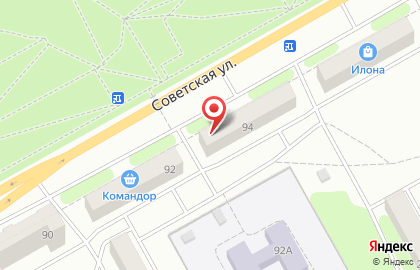 Фитнес-центр Gorilla-Fit на Советской улице на карте