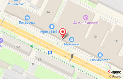 Банкомат Тинькофф в Пскове на карте