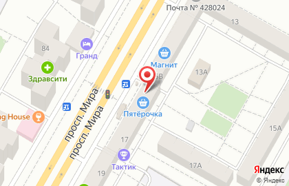 Фирменный магазин Юрма на проспекте Мира на карте