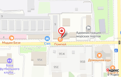 Помпей restaurant-bar на карте