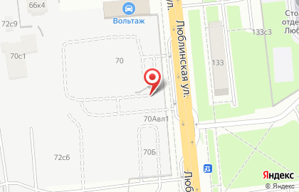 Автомойка самообслуживания Мой-ка! ds на Люблинской улице на карте