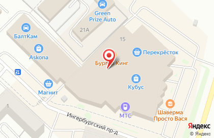 Салон продаж и обслуживания Теле2 на Пушкинском шоссе на карте