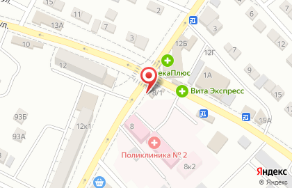 Киоск по продаже молочной продукции, Ленинский район на Соликамской улице на карте