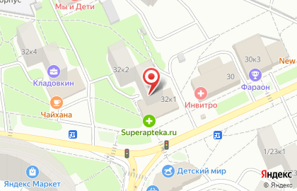 Клиника Олмедика в Кузьминках на карте