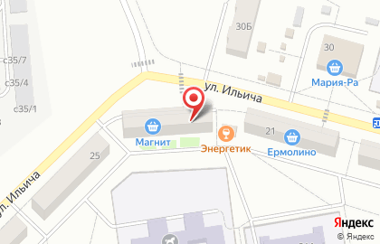 Салон цветов и подарков Цветочный рай на улице Ильича на карте